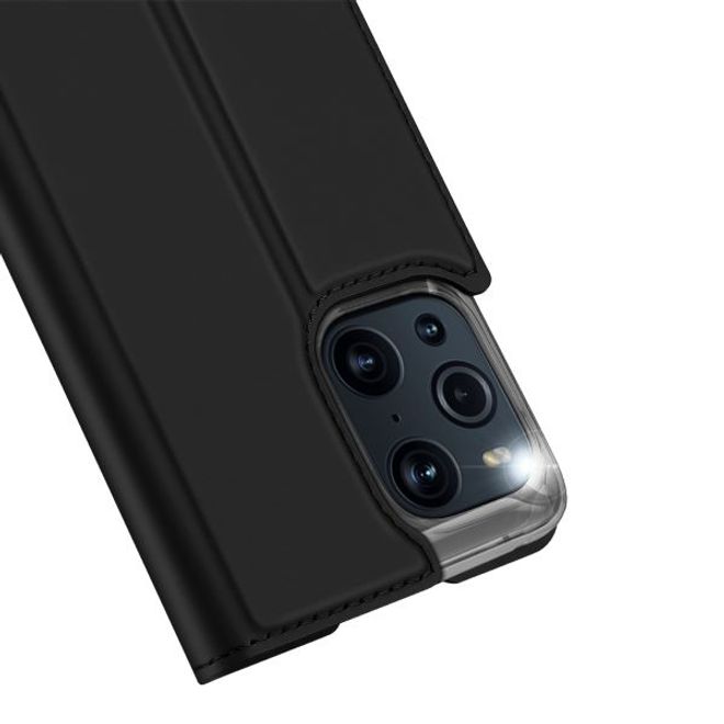 Dux Ducis - Oppo Find X3 Pro Hülle - Handy Bookcover - Skin Pro Series - schwarz