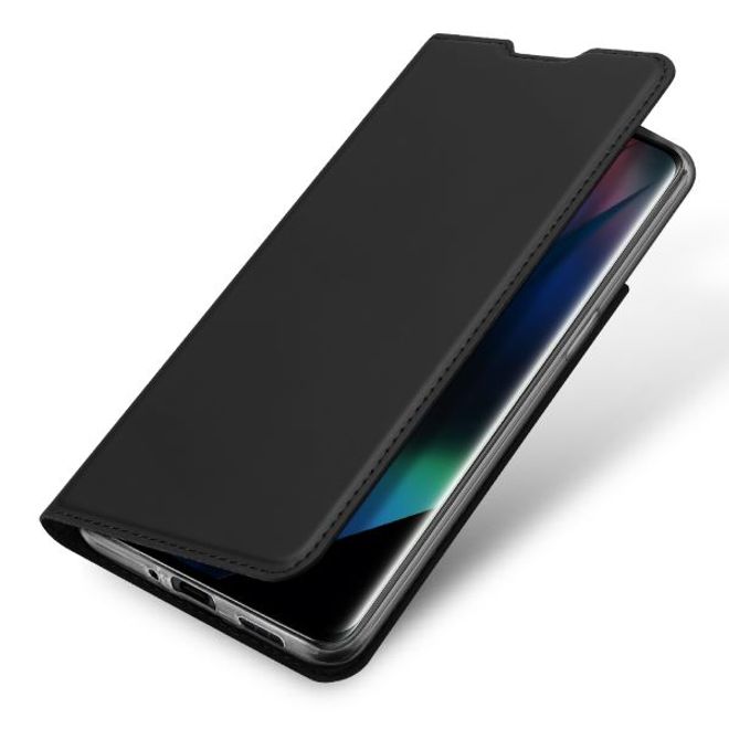 Dux Ducis - Oppo Find X3 Pro Hülle - Handy Bookcover - Skin Pro Series - schwarz