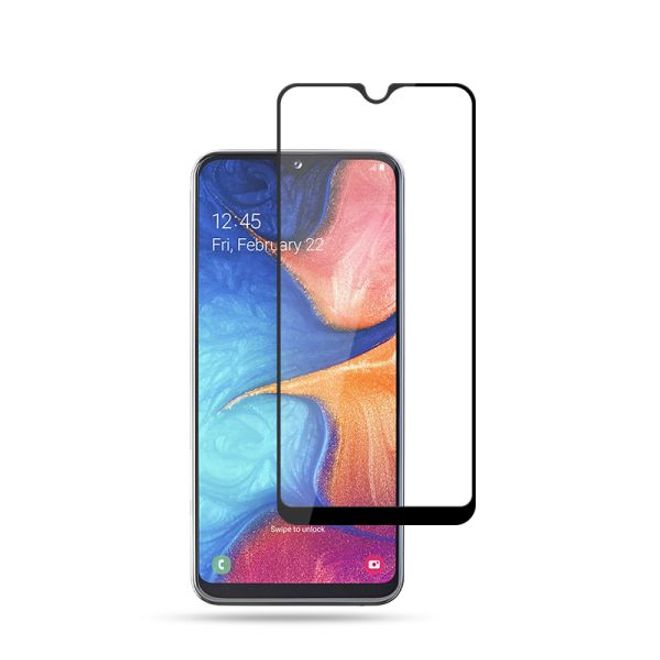 Samsung Galaxy A20e Panzerglas 3D Full Screen - Full Glue Displayschutz (0.33 mm) - schwarz
