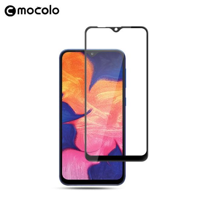 Samsung Galaxy A10 Panzerglas 2.5D Full Cover - Full Glue Displayschutz (0.33 mm) - schwarz