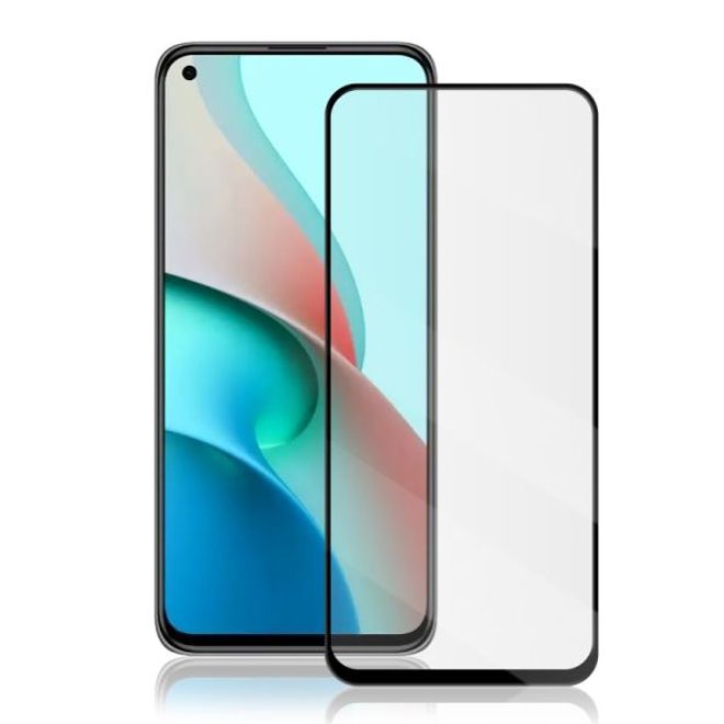 Xiaomi Mi 11 Lite Panzerglas 2.5D Full Cover - Full Glue Displayschutz (0.33 mm) - schwarz