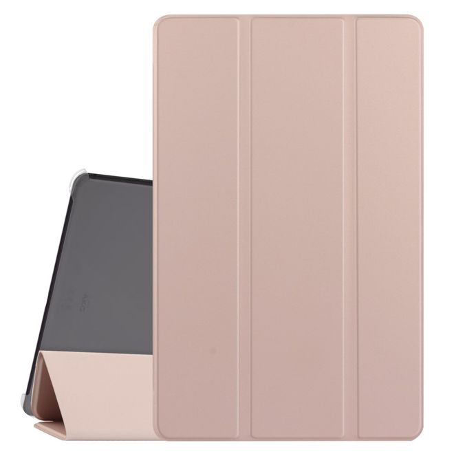 Samsung Galaxy Tab A7 10.4 (2020) Leder Hülle - dreifach faltbar - pink