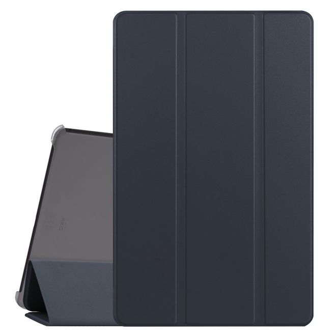 Samsung Galaxy Tab A7 10.4 (2020) Leder Hülle - dreifach faltbar - dunkelblau