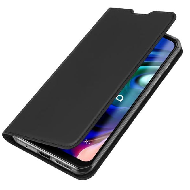 Dux Ducis - Motorola Moto G30 / G10 Hülle - Handy Bookcover - Skin Pro Series - schwarz