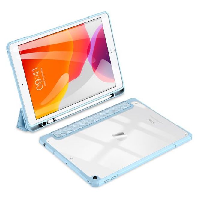 Dux Ducis - iPad 10.2 (2021 / 2020 / 2019) Hülle - Leder Bookcover - Toby Series - blau