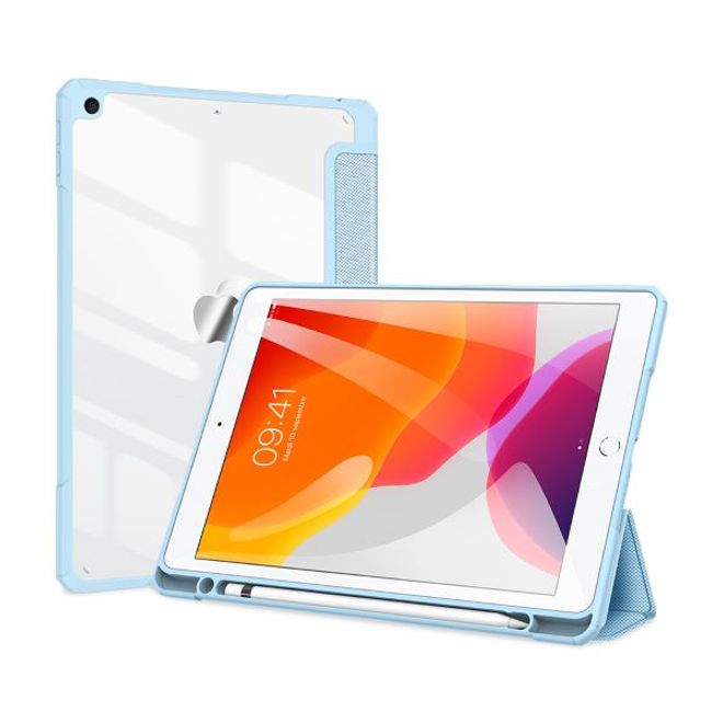 Dux Ducis - iPad 10.2 (2021 / 2020 / 2019) Hülle - Leder Bookcover - Toby Series - blau