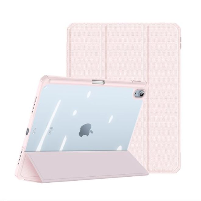 Dux Ducis - iPad Air (2022) / iPad Air (2020) Hülle - Leder Bookcover - Toby Series - pink