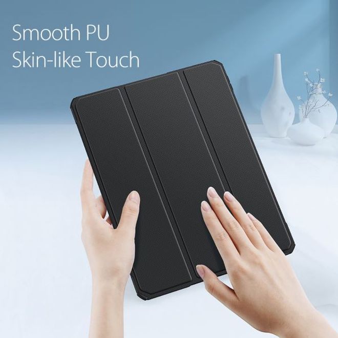 Dux Ducis - iPad Pro 11 (2022 / 2021 / 2020 / 2018) Hülle - Leder Bookcover - Toby Series - schwarz