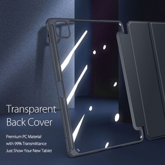 Dux Ducis - iPad Pro 11 (2022 / 2021 / 2020 / 2018) Hülle - Leder Bookcover - Toby Series - schwarz