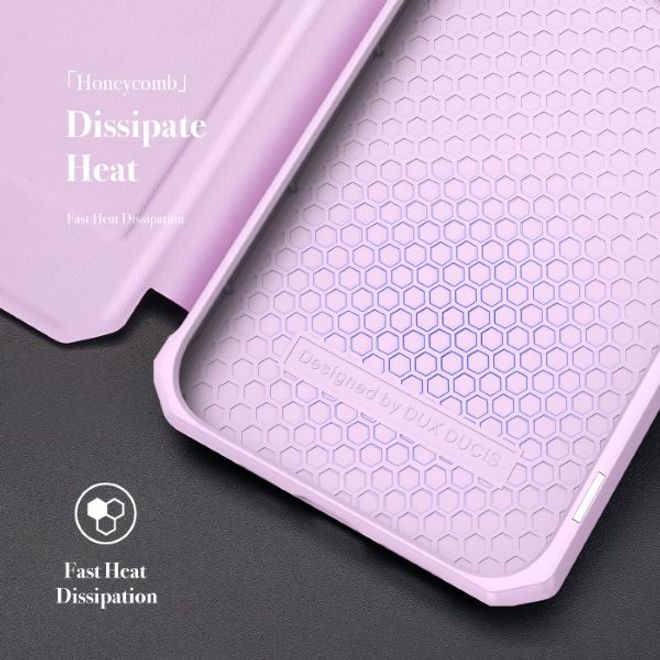 Dux Ducis - iPhone 13 Pro Hülle - Robustes Handy Bookcover - Skin X Series - pink