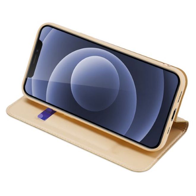 Dux Ducis - iPhone 13 Hülle - Handy Bookcover - Skin Pro Series - gold