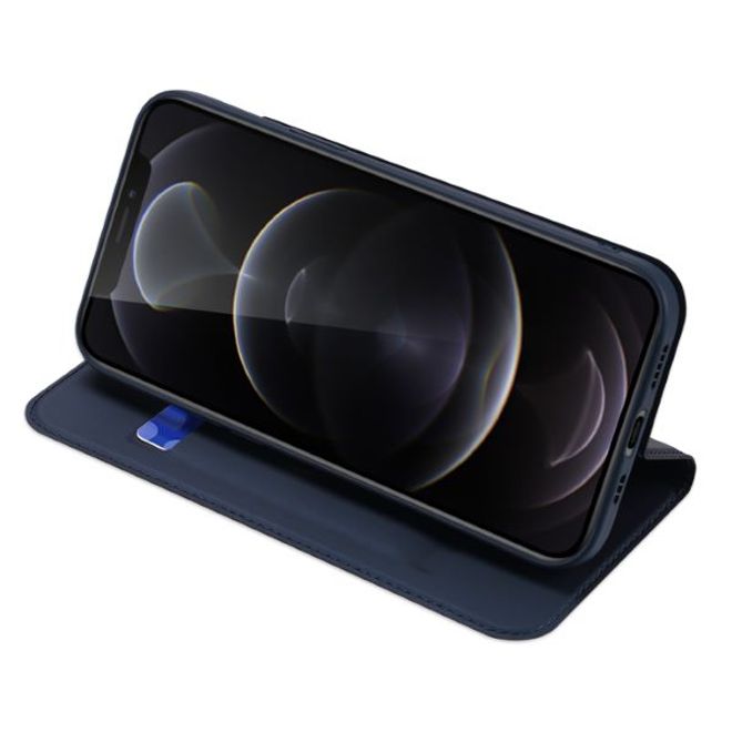 Dux Ducis - iPhone 13 Pro Hülle - Handy Bookcover - Skin Pro Series - blau