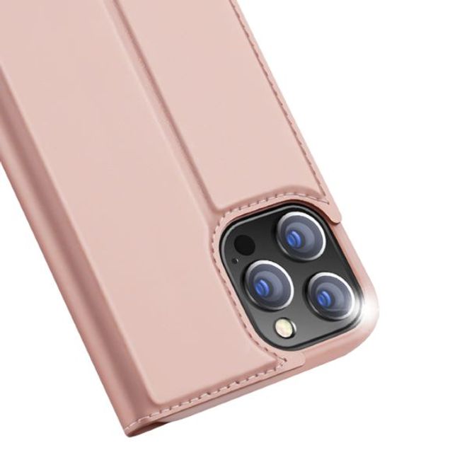 Dux Ducis - iPhone 13 Pro Hülle - Handy Bookcover - Skin Pro Series - rosegold