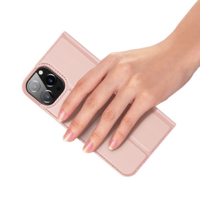 Dux Ducis - iPhone 13 Pro Hülle - Handy Bookcover - Skin Pro Series - rosegold