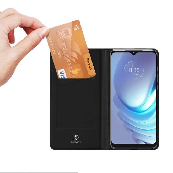 Dux Ducis - Motorola Moto G50 Hülle - Handy Bookcover - Skin Pro Series - schwarz