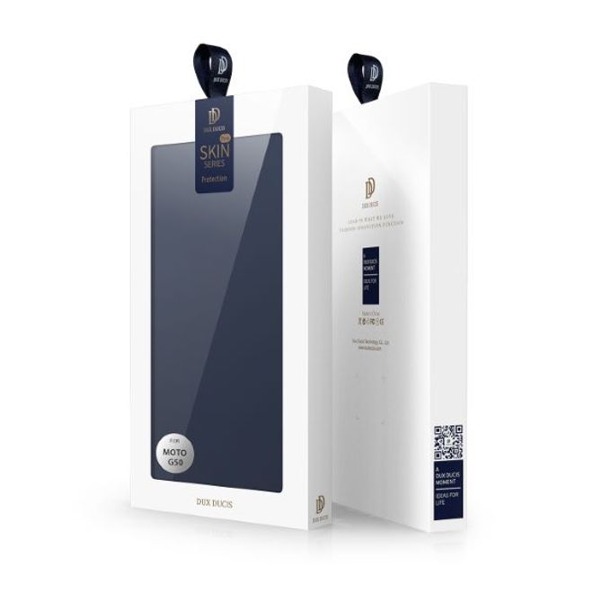 Dux Ducis - Motorola Moto G50 Hülle - Handy Bookcover - Skin Pro Series - blau