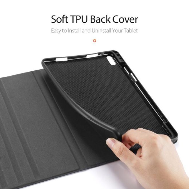 Dux Ducis - Huawei MatePad Pro 10.8 (2021 / 2019) Hülle - Leder Smart Flip Case - Domo Series - schwarz