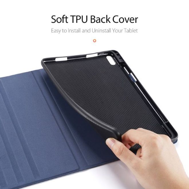 Dux Ducis - Huawei MatePad Pro 10.8 (2021 / 2019) Hülle - Leder Smart Flip Case - Domo Series - blau