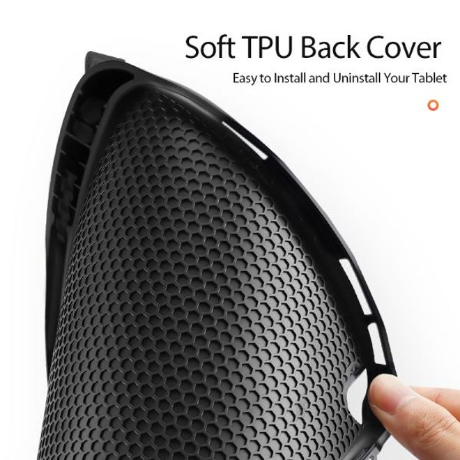 Dux Ducis - Huawei MatePad 11 (2021) Hülle - Leder Smart Flip Case - Domo Series - schwarz