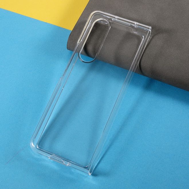 Samsung Galaxy Z Fold3 Hülle - kristallklares Hardcase - transparent