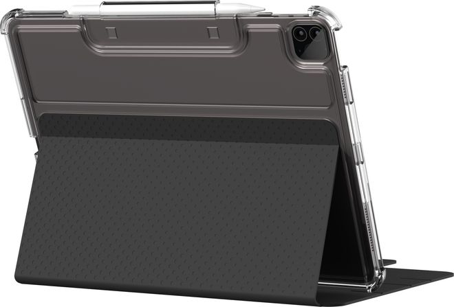 UAG - iPad Pro 12.9 (2022 / 2021) Hülle - mobiles Bookcover - Lucent Series - schwarz/grau
