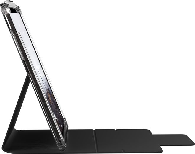 UAG - iPad Pro 12.9 (2022 / 2021) Hülle - mobiles Bookcover - Lucent Series - schwarz/grau