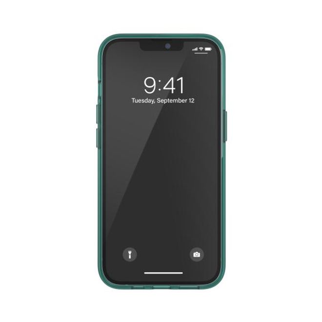 Superdry - iPhone 13 Pro / iPhone 13 Hülle - TPU Softcase - Snap Case Clear Series - grün