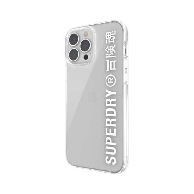 Superdry - iPhone 13 Pro Max Hülle - TPU Softcase - Snap Case Clear Series - transparent