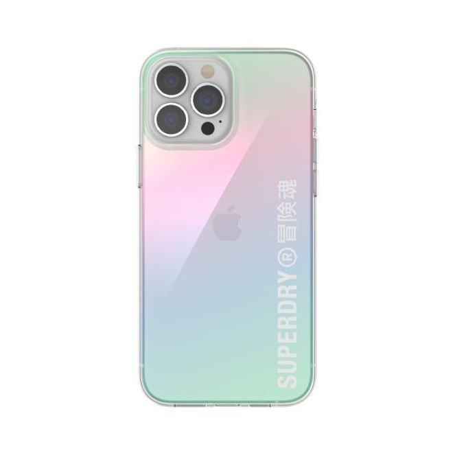 Superdry - iPhone 13 Pro Max Hülle - TPU Softcase - Snap Case Clear Series - mehrfarbig