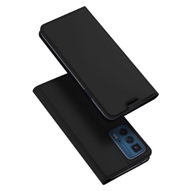 Dux Ducis - Motorola Edge 20 Pro Hülle - Handy Bookcover - Skin Pro Series - schwarz