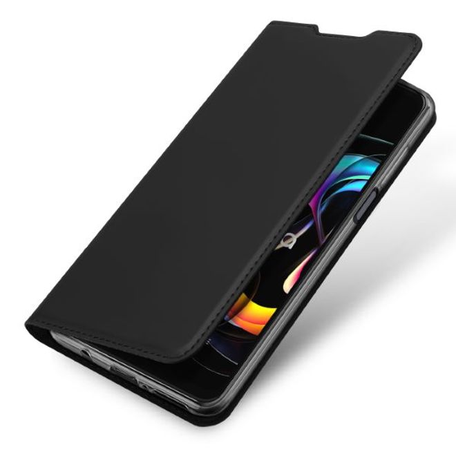 Dux Ducis - Motorola Edge 20 Lite Hülle - Handy Bookcover - Skin Pro Series - schwarz