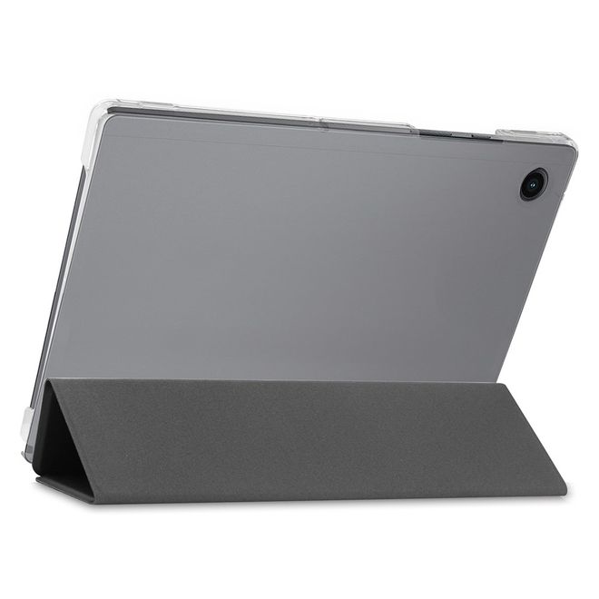 Samsung Galaxy Tab A8 (2021) Leder Hülle - dreifach faltbar - schwarz