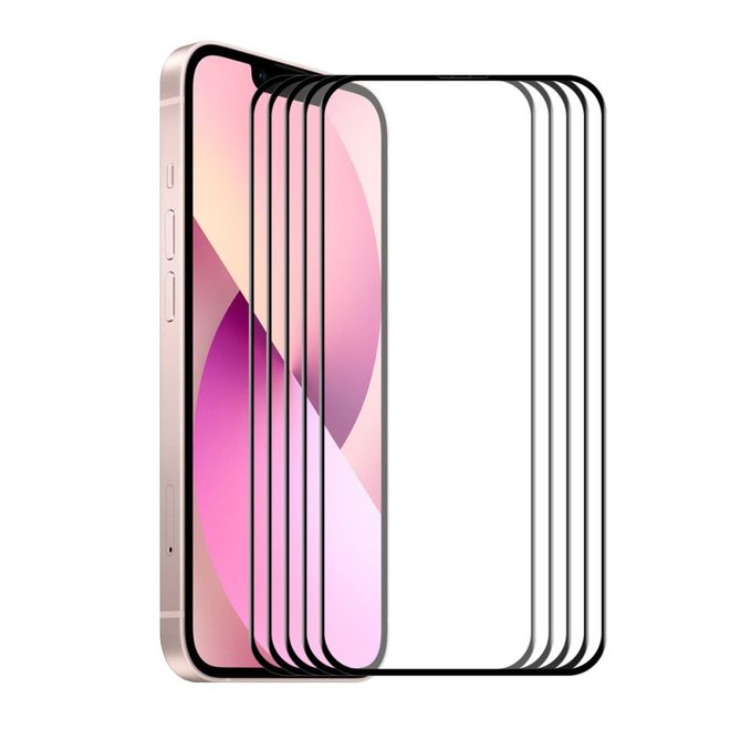 Enkay - 5er Set iPhone 13 mini Schutzglas Displayschutz - Panzer Glas