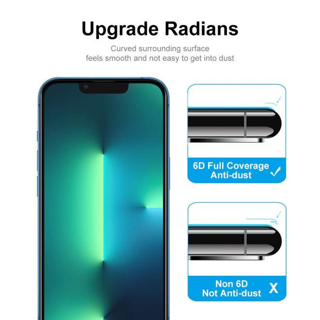 Enkay - 5er Set iPhone 13 mini Schutzglas Displayschutz - Panzer Glas