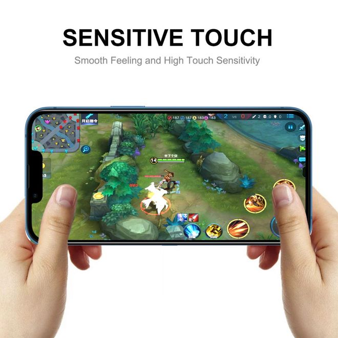 Enkay - 5er Set iPhone 13 mini Schutzglas Displayschutz - Panzer Glas