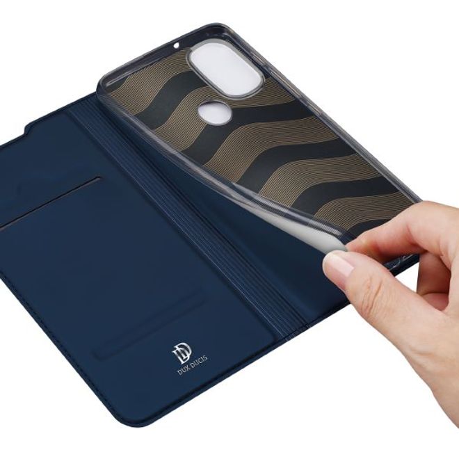 Dux Ducis - Motorola E20 / E30 / E40 Hülle - Handy Bookcover - Skin Pro Series - blau