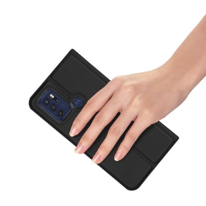 Dux Ducis - Motorola Moto G60S Hülle - Handy Bookcover - Skin Pro Series - schwarz
