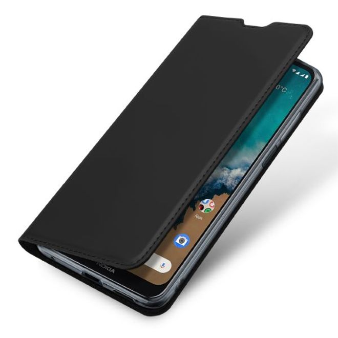 Dux Ducis - Nokia G50 Hülle - Handy Bookcover - Skin Pro Series - schwarz