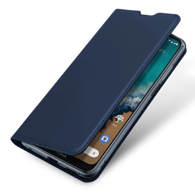 Dux Ducis - Nokia G50 Hülle - Handy Bookcover - Skin Pro Series - blau
