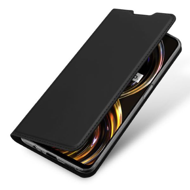 Dux Ducis - Realme 8i Hülle - Handy Bookcover - Skin Pro Series - schwarz