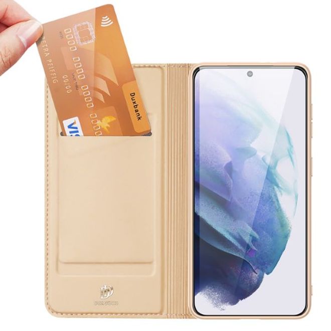 Dux Ducis - Samsung Galaxy S22+ Hülle - Handy Bookcover - Skin Pro Series - gold