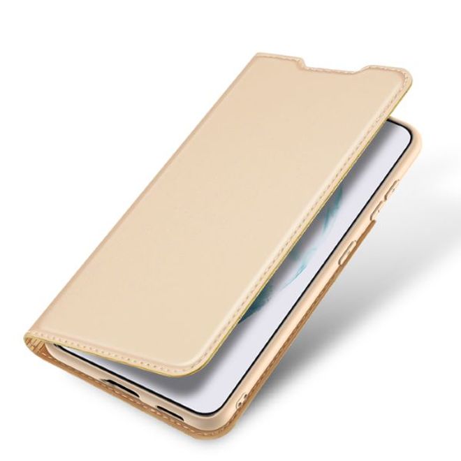 Dux Ducis - Samsung Galaxy S22+ Hülle - Handy Bookcover - Skin Pro Series - gold