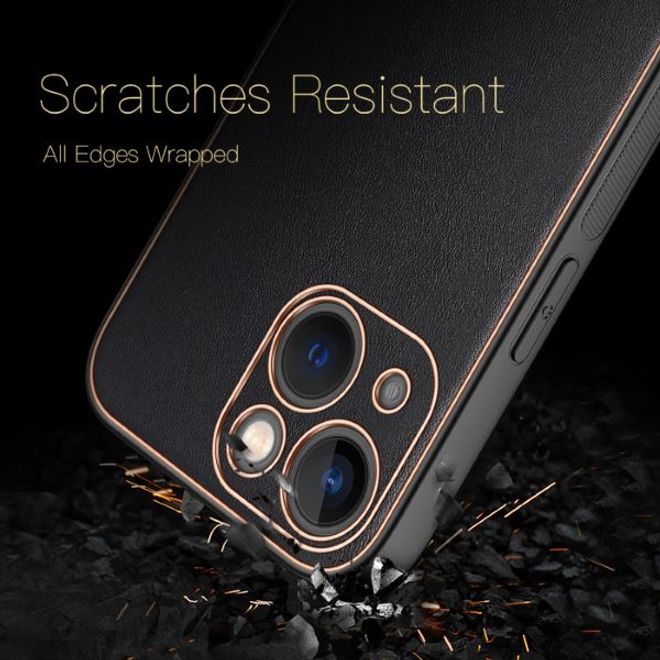 Dux Ducis - iPhone 13 Hülle - Edles Hardcase - Yolo Series - schwarz