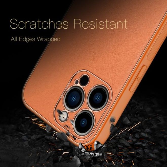 Dux Ducis - iPhone 13 Pro Hülle - Edles Hardcase - Yolo Series - orange