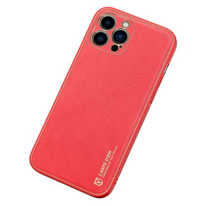 Dux Ducis - iPhone 13 Pro Hülle - Edles Hardcase - Yolo Series - rot