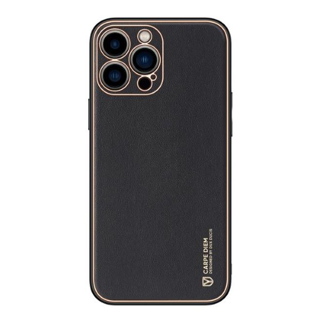Dux Ducis - iPhone 13 Pro Max Hülle - Edles Hardcase - Yolo Series - schwarz
