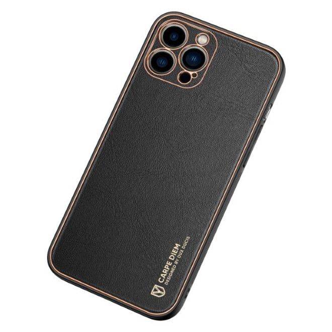 Dux Ducis - iPhone 13 Pro Max Hülle - Edles Hardcase - Yolo Series - schwarz
