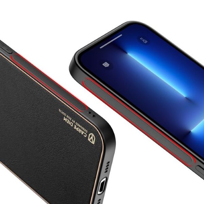 Dux Ducis - iPhone 13 Pro Max Hülle - Edles Hardcase - Yolo Series - schwarz