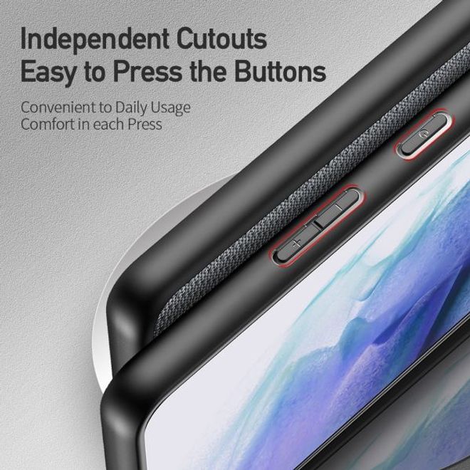 Dux Ducis - Samsung Galaxy S22+ Hülle - Schickes Hardcase - Fino Series - blau