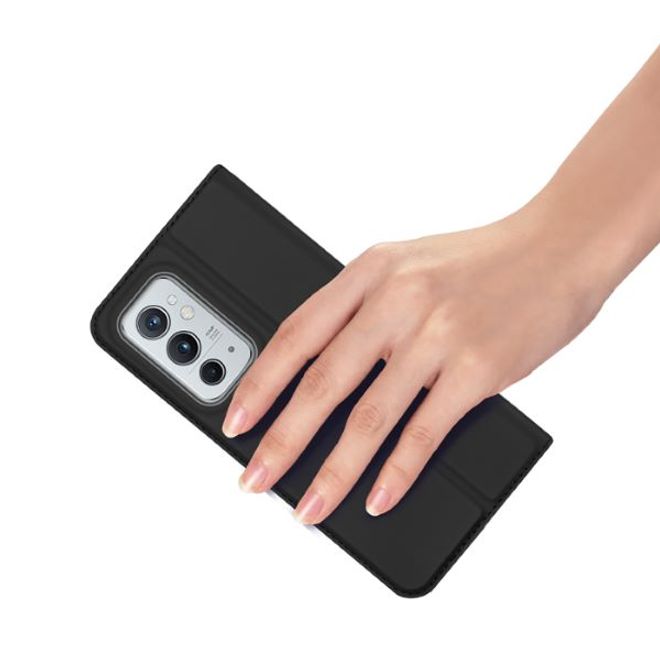 Dux Ducis - OnePlus 9RT 5G Hülle - Handy Bookcover - Skin Pro Series - schwarz